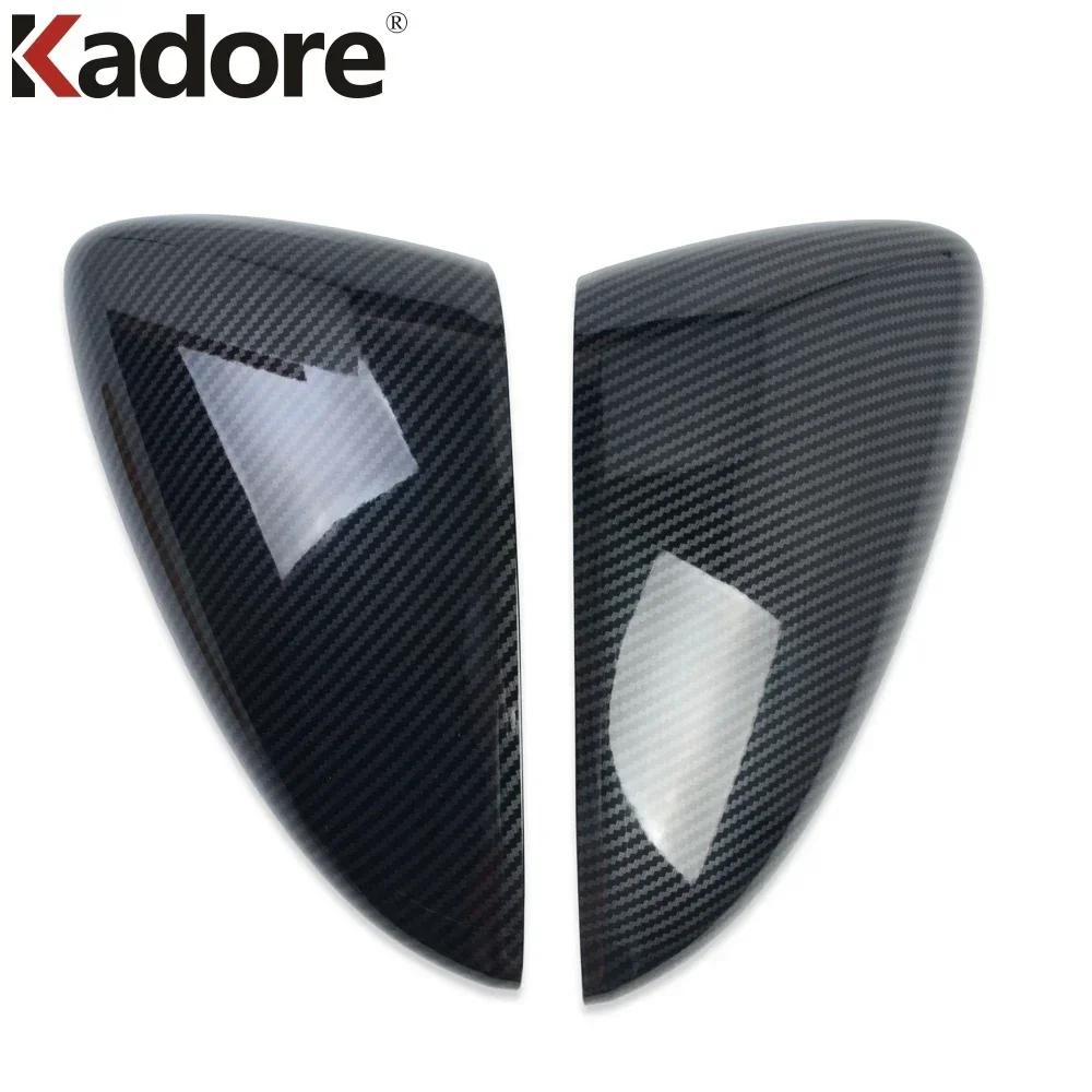 For Mazda 3 Axela BP - 2024 2025 Carbon Fiber Car Rearview Mirror Cover Trim Side Wing Mirror Cap Overlay Accessories