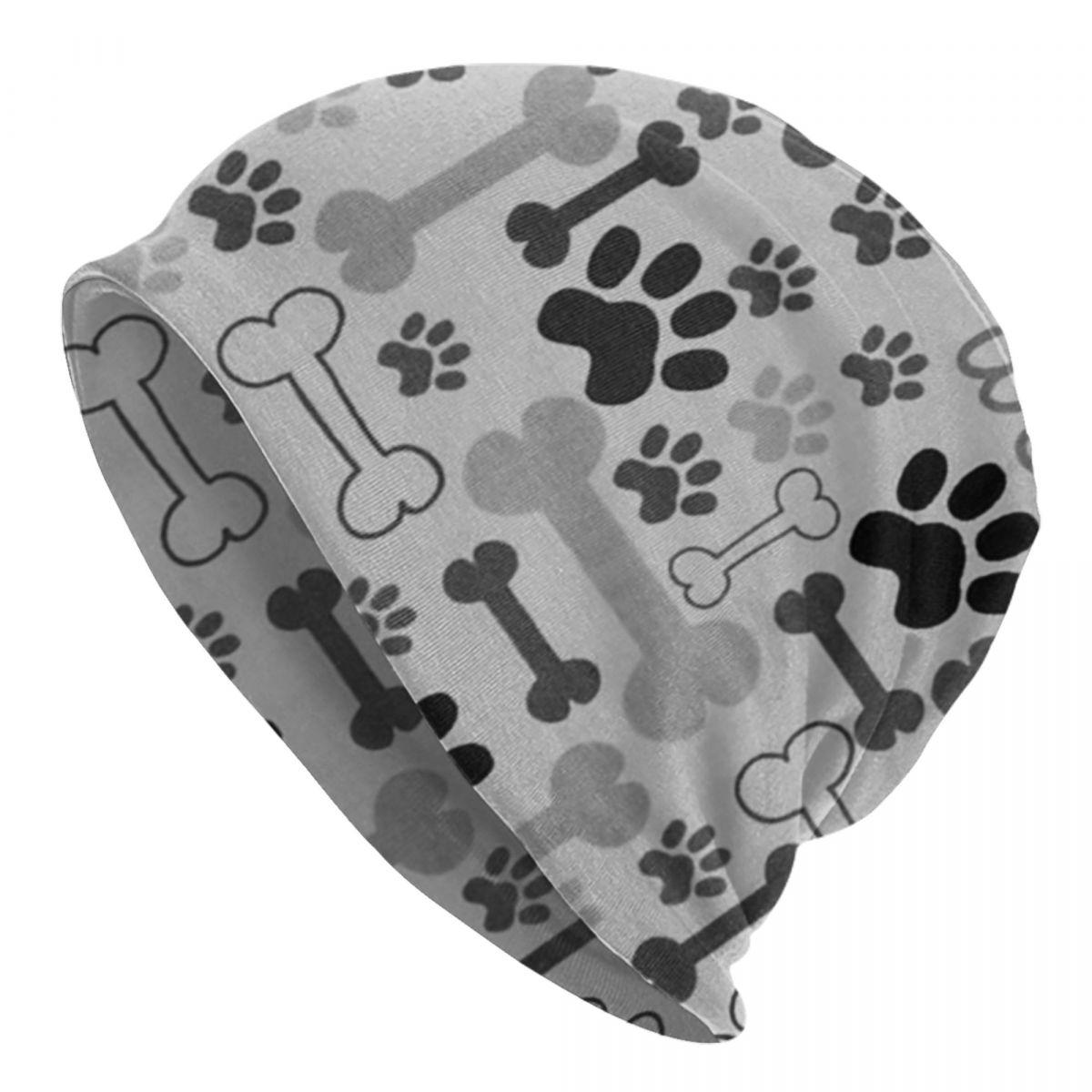 Красочные шапки с собачьими лапами и черепами — фото 21