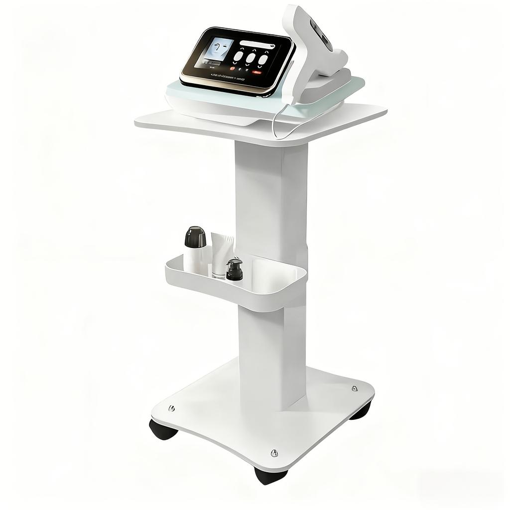 3 Tier Beauty Rolling Cart 360 Degree Rotating Professional Portable Barber Shop Rolling Trolley Beauty Cart For Beauty Salon