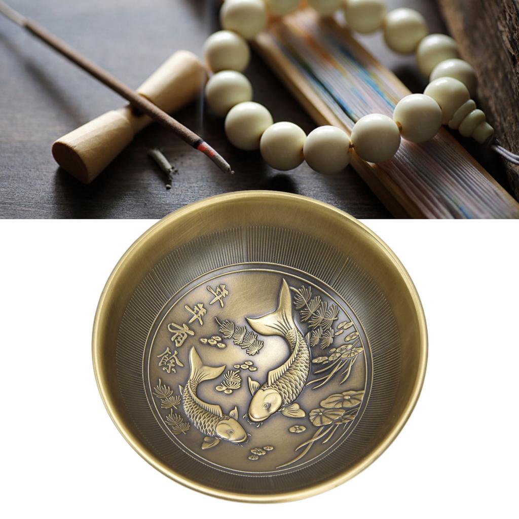 Retro Home Incense   Copper Alloy Smoked Incense   Holder for Study Room Entrance Hall