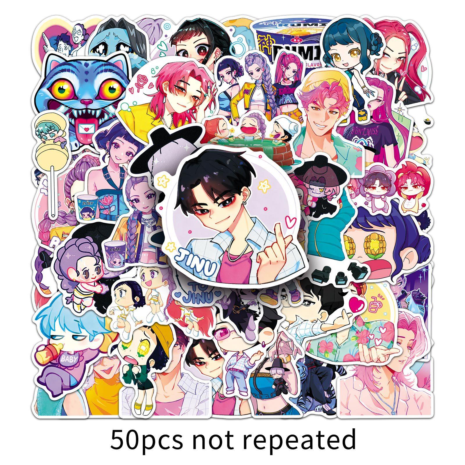 

50 Stickers Koreansinger BLACKPINKwaterproof Decoration DIY Mobile Phone Computerstickers One Size