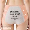 Women's Spring and Autumn Period Leak Proof High Waist Cotton Antibacterial Crotch Non Mark Triangle Briefs