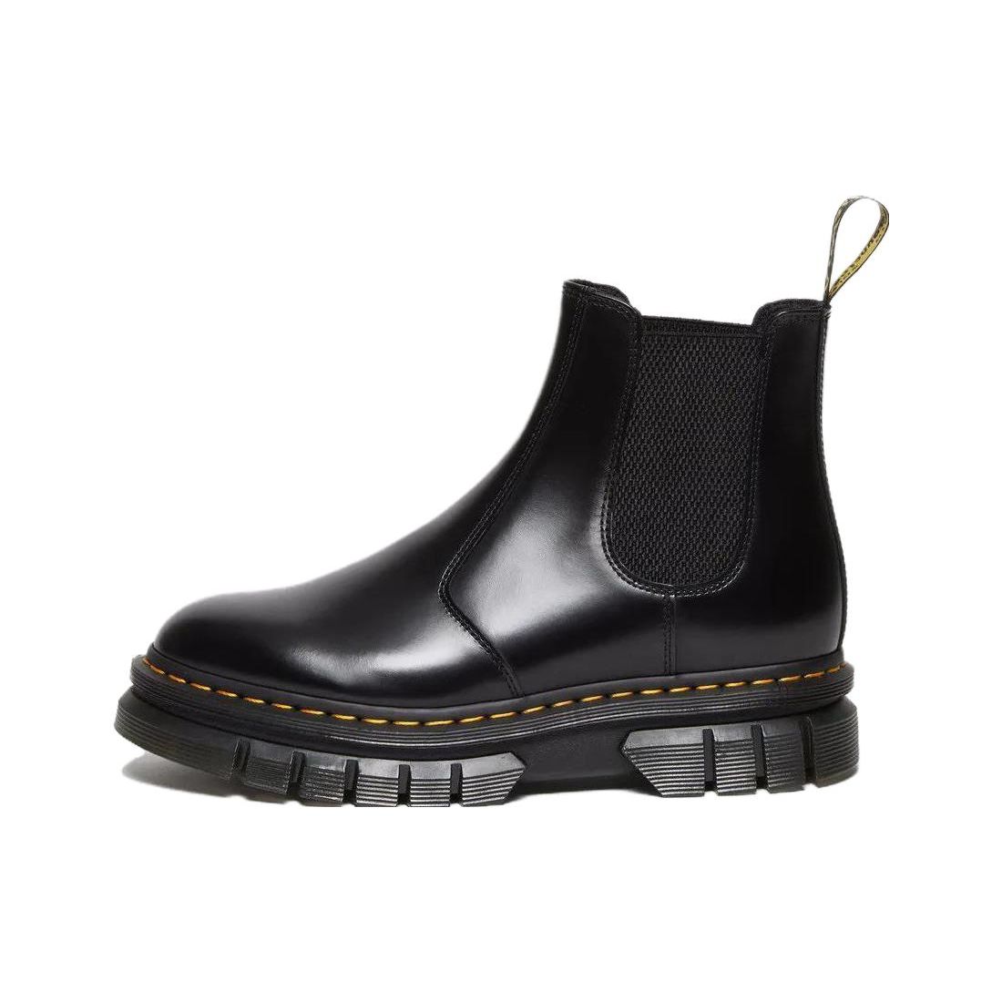 

Dr. Martens Кожаные Минималистичные Универсальные Короткие Ботинки Челси Унисекс ботинки Черные 27834001 41