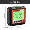Multifunctional Digital Inclinometer Magnetic LCD Display Digital Angle Gauge 360-degree Measurement High Accuracy