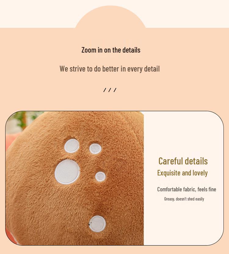 Adorable Mushroom Plush Toy - Cute Doll Pillow for Kids