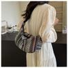 Large Capacity Ethnic Style Bag Fashionable Crossbody Bag Retro Versatile Shoulder Bag for Women