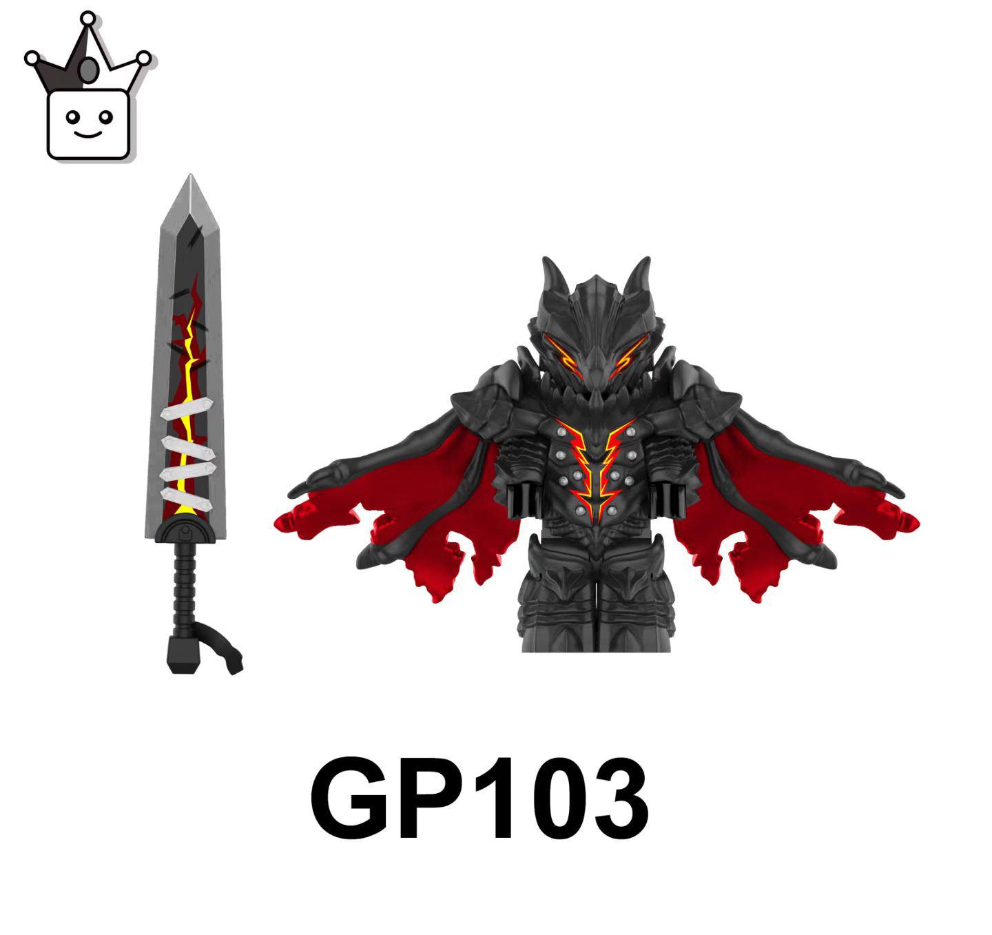 

GP10 Sword Wind Dragon Wings Minifigure Assembly Toy