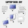 2 buc. Autocolant Skin pentru Laptop Universal Rezistent la Zgârieturi Impermeabil PVC Copertă Protectoare Decal Accesorii PC pentru Notebook Computer