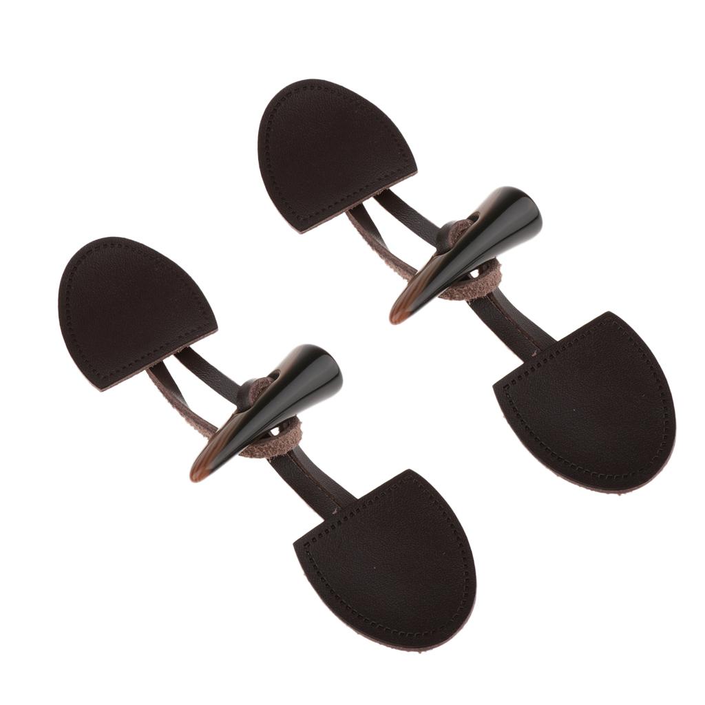 Acrylic Horn Leather Toggle Button Fastener Luxury Sewing Accessories for Jacket Decoration and DIY Projects