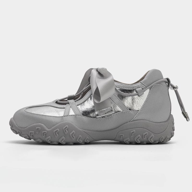 Lace Dream~ 7cm Height Increasing Platform Sports Sandals Women's Versatile Mary Jane Ballet