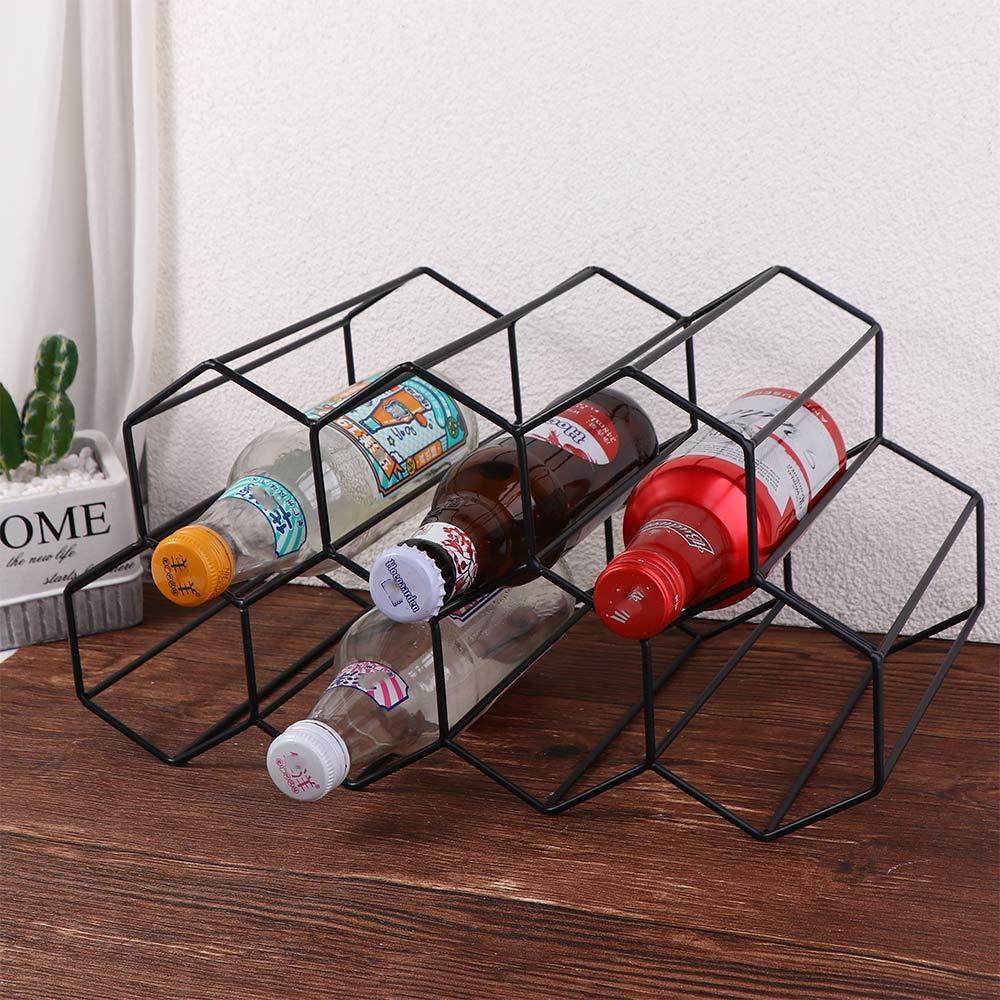 Hexagon Honeycomb Space Saver Wine Storage Holder Wine Rack Wine Bottle Storage Wine Display Holder
