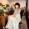 Spring Summer Women's Camisole Solid Backless DressesV-Neck Sleeveless Bow Party Casual Sexy Vacation Sweet Lady Dress