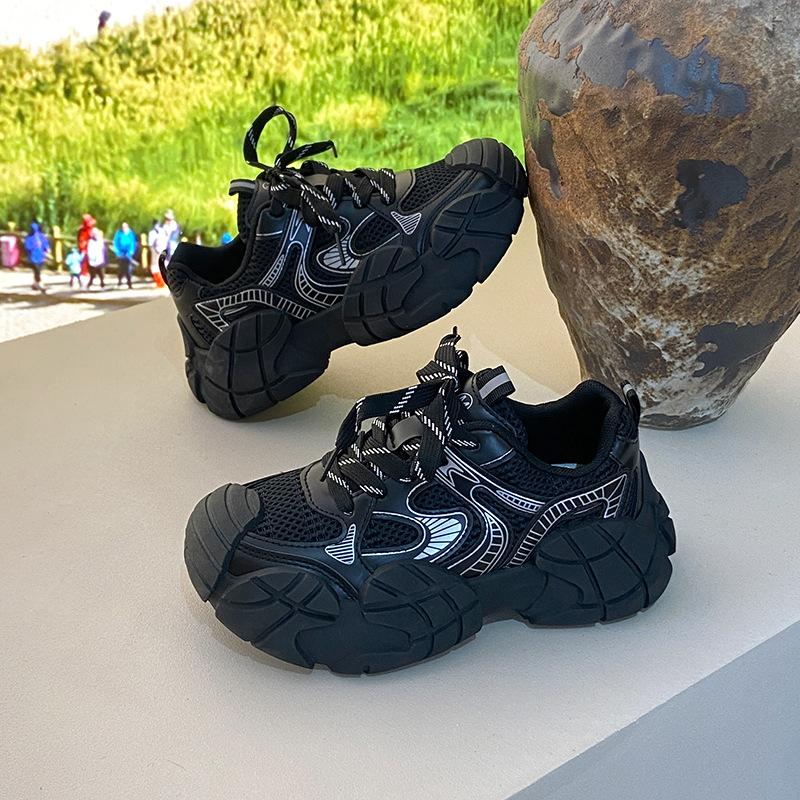 2025 Autumn New Trendy Fashion Casual Sports Soft Sole Non-slip Thick Sole Wear-resistant Running Comfortable Versatile Dad Shoes