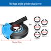 Angle Grinder Dust Collection Cover for Dust-Free Cutting and Polishing
