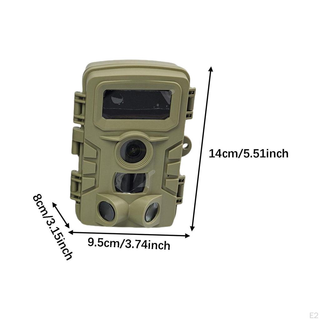 Trail Camera Lightweight Waterproof Wildlife for Garden Hiking Farm