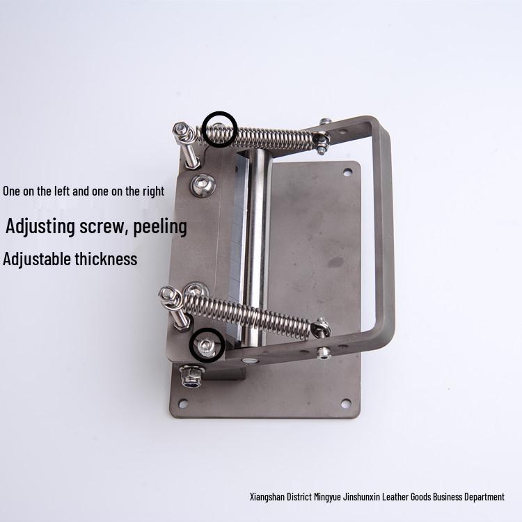 Leathercraft DIY Vegetable Tanned Leather Skiving Machine and Shovel Edge Tool
