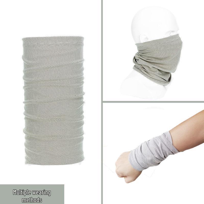 Cooling Sweat-Absorbing Wristband for Sports - Summer Lightweight, Non-Woven Sleeve for Men & Women