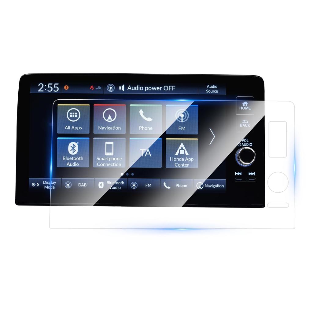 AUTO SPEC Honda RZ Series Screen for Navigation and Audio Systems April 2023 and Tempered 9H Screen Scratch and Smudge Touch Fingerprint Easy