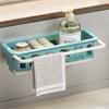 Waterproof Kitchen Storage Racks Self-draining Shower Storage Holder Bathroom Shelves  Drain Rack