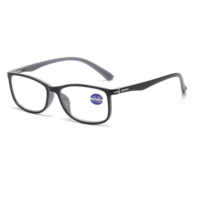 Neutral Fashion Style New Style Square Glasses Frame Presbyopia Eyeglasses Blue Light Blocking Eye Protection Ultra-light Reading Presbyopia