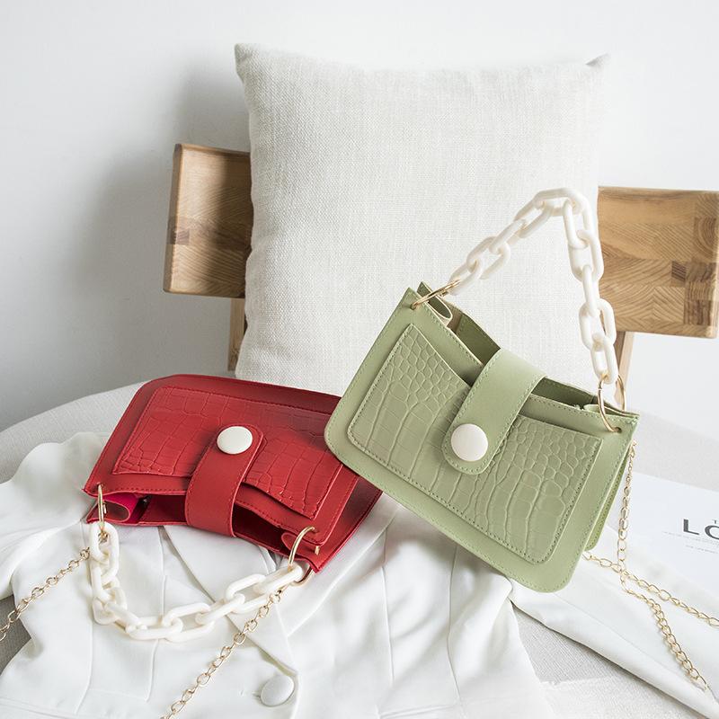 Women's Armpit Bag Stone Pattern Shoulder Bag Handbag