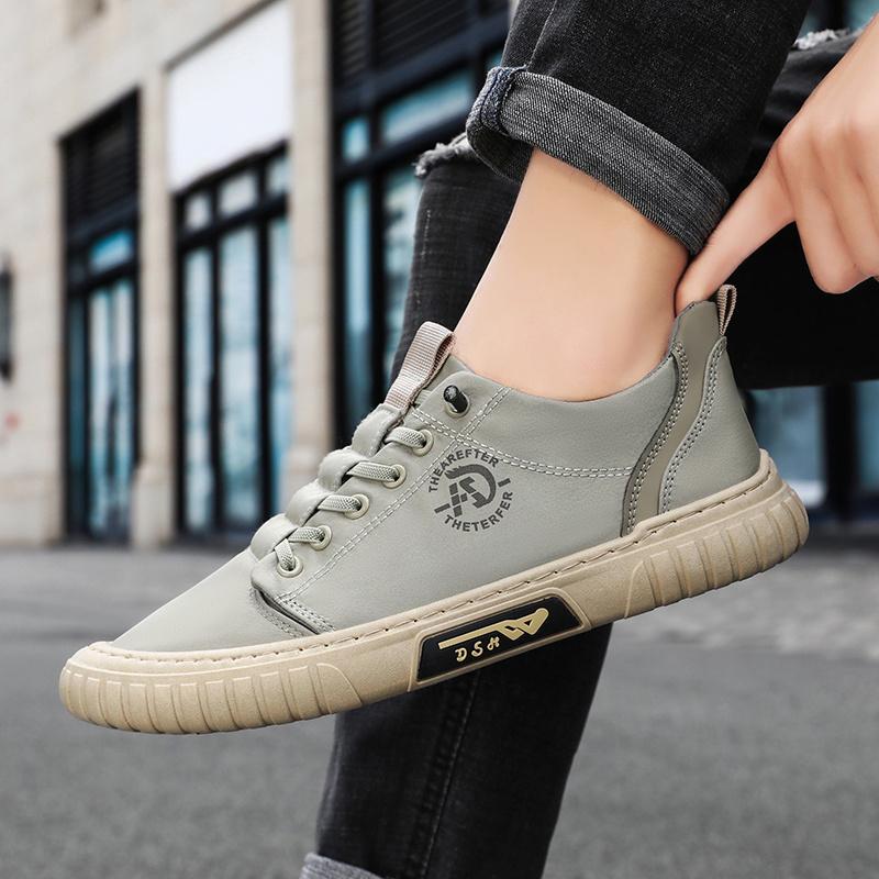 Men'S Autumn Fashion Casual Walking Shoes, Featuring A Striped Design, Comfort and Breathability, Suitable for Both Sports and Leisure Shoes
