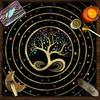 Metaphysical Game Mat Pendulum Divinations Altar Tablecloth Board Game Card Pad
