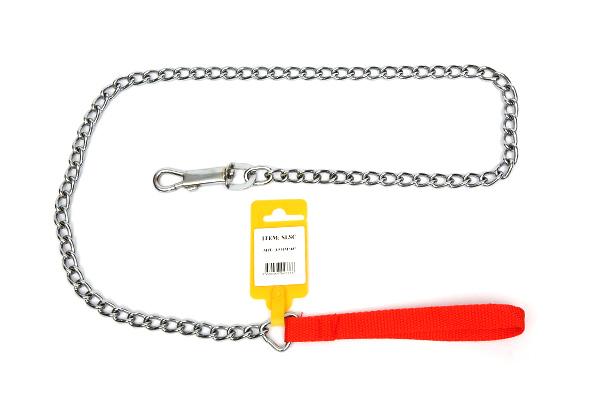 

Ribbon Handle Chain Leash 3.5mmx120 cm