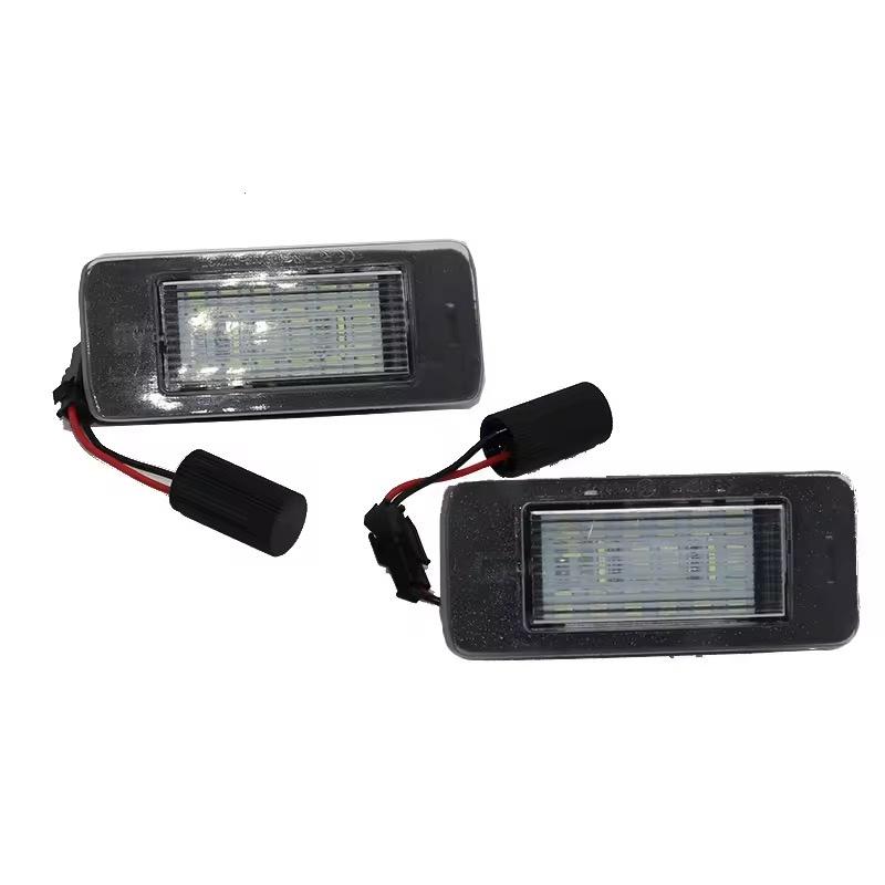 2PCS CANBUS White LED License Plate Lights For Opel Zafira Tourer C P12 2011 2012 2013-2016 Pre Facelift Car Rear Tail Lamps