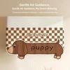 1Pc Animal Cartoon Self-Adhesive Door Curtain Privacy Partition For Bedrooms Living Rooms Bathrooms - No Perforations Needed