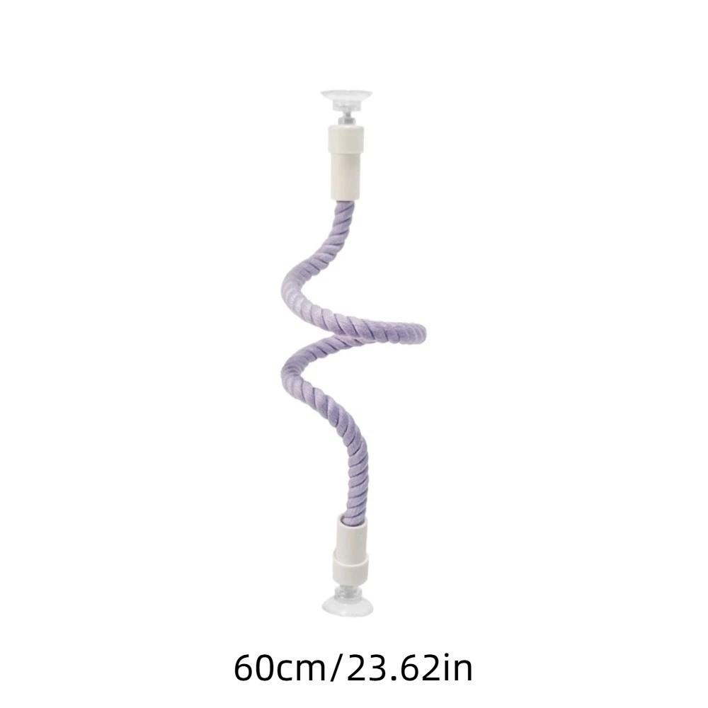 Comfortable Grip DIY Bendable Perch for Birds Cotton Rope Parrot Standing Perch  Cage Enrichment