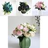 Exquisite 30cm Rose Silk Peony Artificial Flowers Ideal For Elegant Wedding Decor