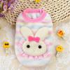 Cute Print Tea Cup Dog Sweater Winter Warm Fleece Pet Clothes for Small Dogs Teddy Chihuahua Puppy Pullovers mascotas Clothing