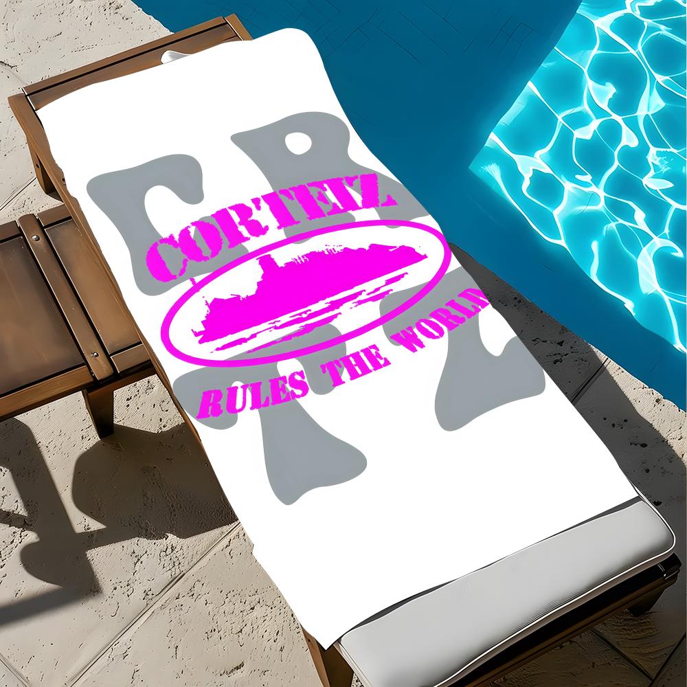 Marke C-Corteizs Handtuch Handtuch Weich Pool Geschenk Für Reise Fitnessstudio Dusche Kühl Camping Schnelltrocknend Sport Großes Strandtuch