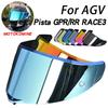 16 Colors Motorcycle Full Face Helmet Visor Lens Case for AGV PISTA GP R GP RR Corsa R Corsa RR RACE3 Casco Para Moto Windshield