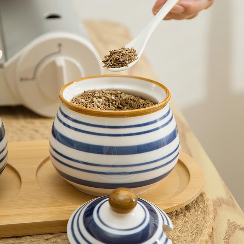 Aiqiyi LIU Ceramic Lard & Chili Oil Storage Jar 500ml