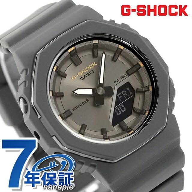 g-shock G-SHOCK quartz battery operated GMA-P2126W-8A ladies watch brand Casio casio Ana-Digi gray