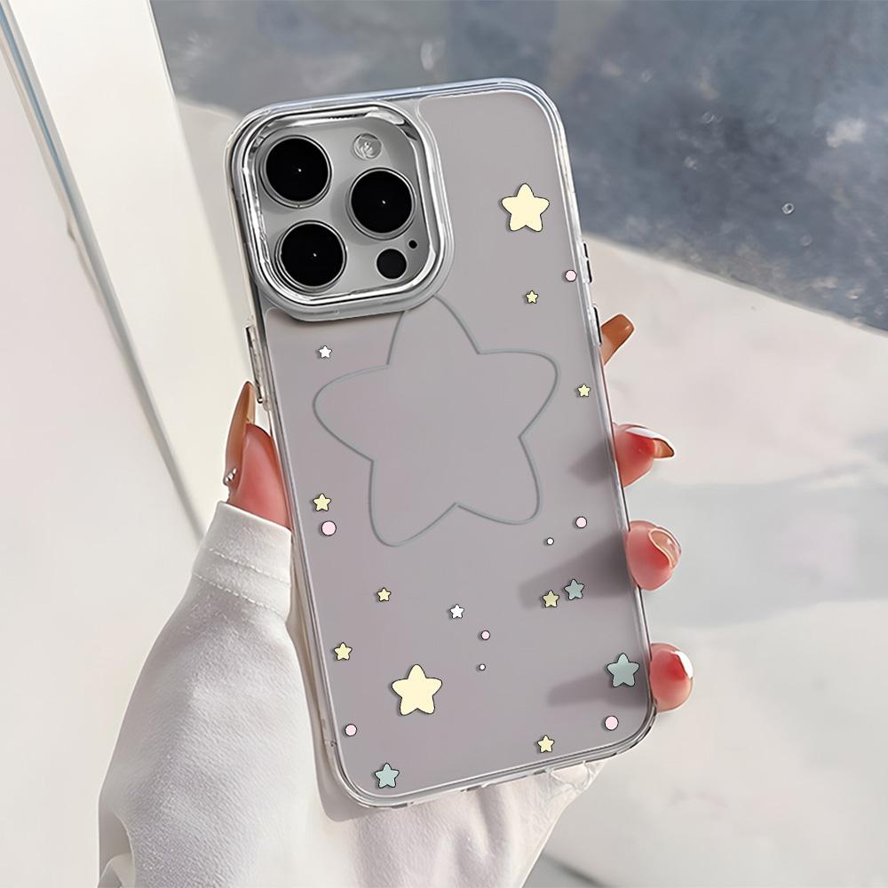 Capa de telefone transparente para iPhone 11 12 13 iPhone 13 14 15 Pro 15 16 Pro Max Samsung A15 A16 A25 A26 A55 A56 S25 S24 S22 S23 Ultra S25 Edge