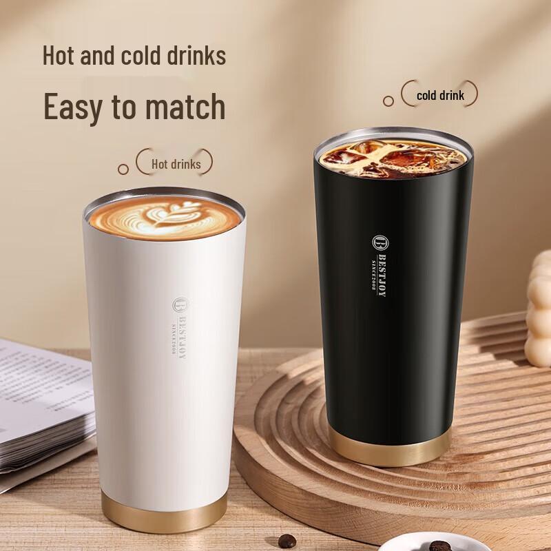 FUGUANG 316L Stainless Steel Portable Coffee Thermos, 520ml