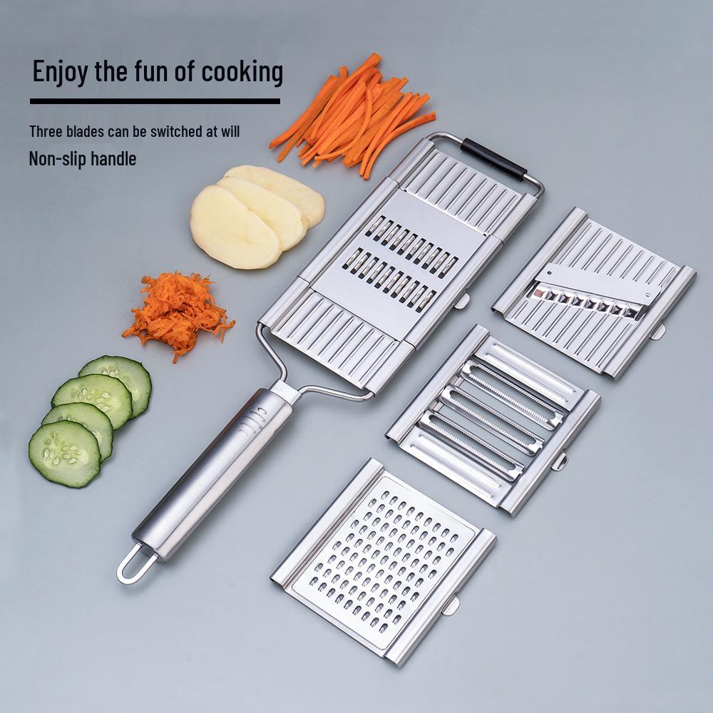 Stainless Steel Multi-function Vegetable Cutter & Grater