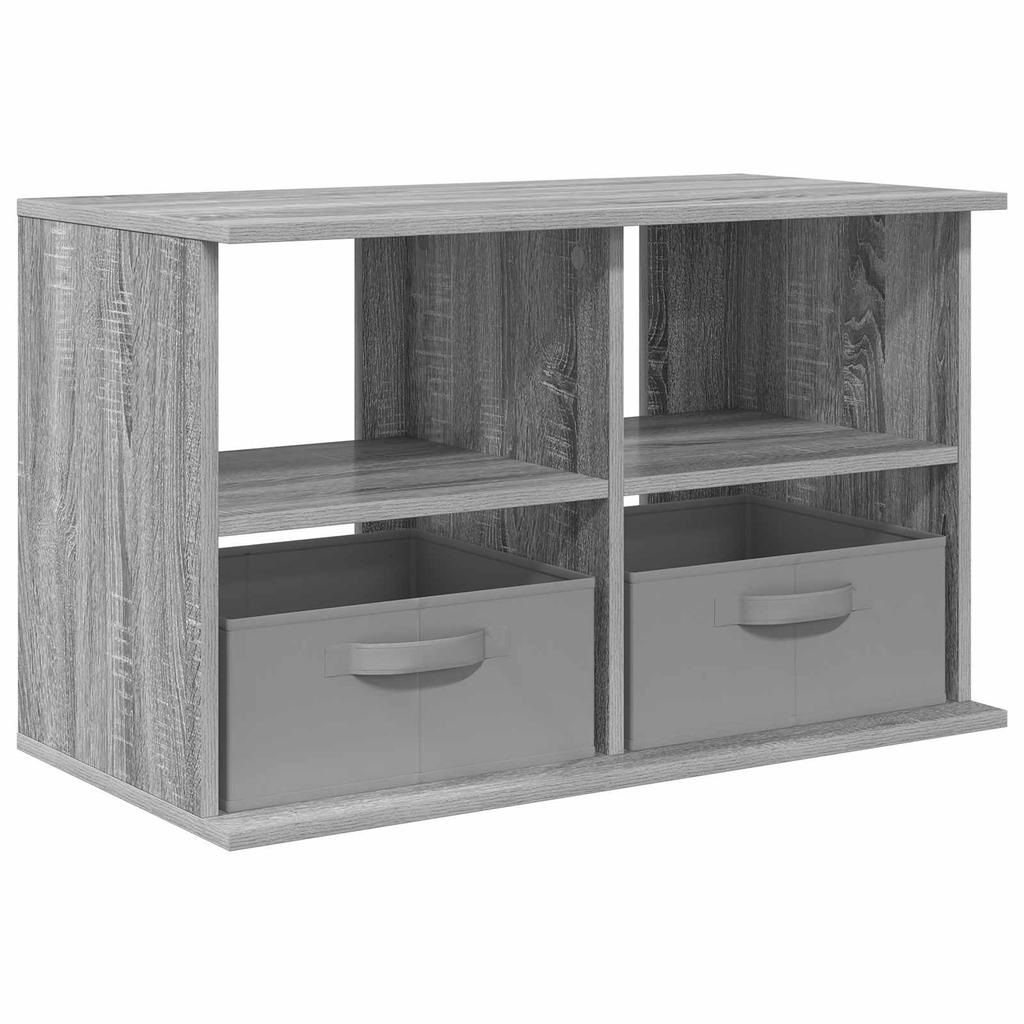 TV Stand with Drawers Grey Sonoma 79 x 40 x 48 cm