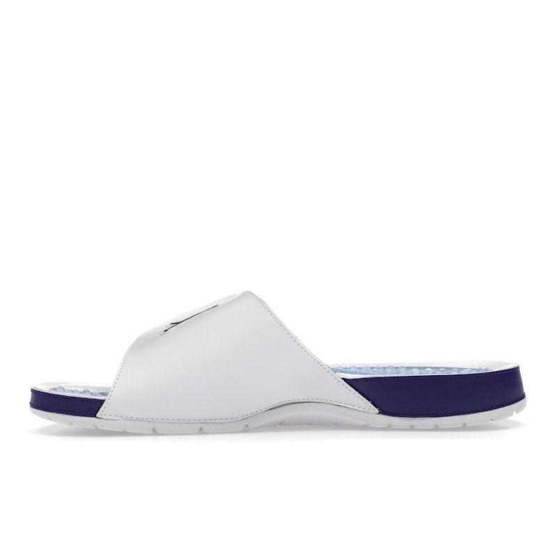 Air Jordan Jordan Hydro 5 Retro Slide Grape 2025 Men Sneakers White New-Emerald Grape-Ice 555501-103