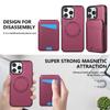 Magnetisk 2-i-1 Avtagbar Plånbok Vertikal Kortväska Läderfodral För IPhone 16E 16 Pro Max 15 14 Plus 13 12 11 Skyddande Fodral