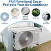 Rainproof Air Conditioning Cover Waterproof Sun-proof Dust Cover Heat-insulating Protective Covers for Air Conditioner Cleaning