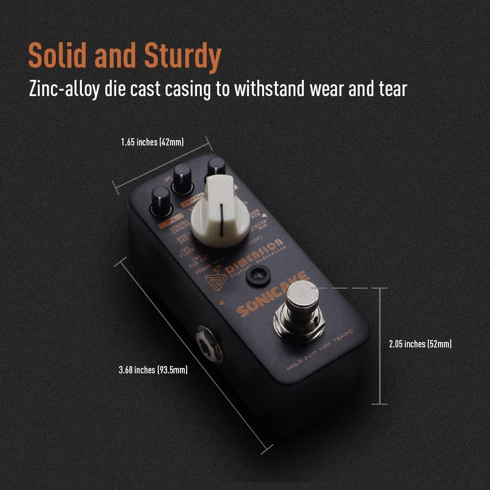 SONICAKE Sonic Ake 5th Digital Modulation (Digital modulasjonsgitareffektpedal)