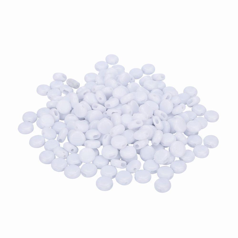 400pcs Black White Color Silicone Toggles Buckle Adjustment Buckle Clip DIY Crafts Supplies