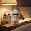 3D-gedruckte Löwenfigur Lustige coole Löwenstatue mit Sonnenbrille Sammlerstück Schreibtischornament für Zuhause Büro Geschäftsführertisch Dekoration