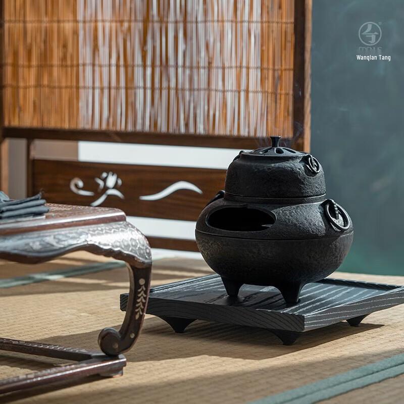 Edenus Cast Iron Outdoor Charcoal Tea Kettle Set