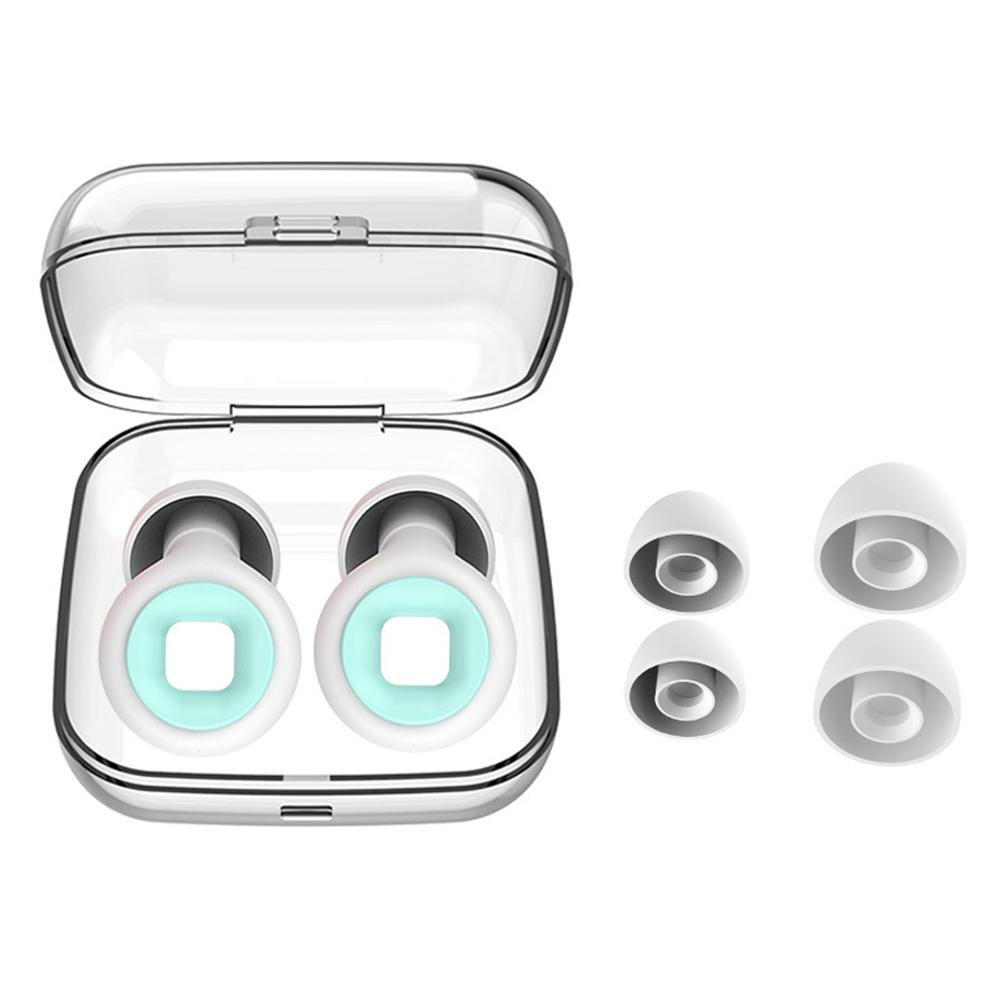 1Pairs Motorcycle Noise Reduction Earplugs 27dB Comfortable Memory Foam Silicone Sleep Soundproof Earplugs Motorcycle Equipment