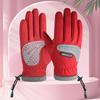 Kids' Fleece-Lined Winter Gloves: Warm, Non-Slip for Outdoor Cycling, Boys & Girls